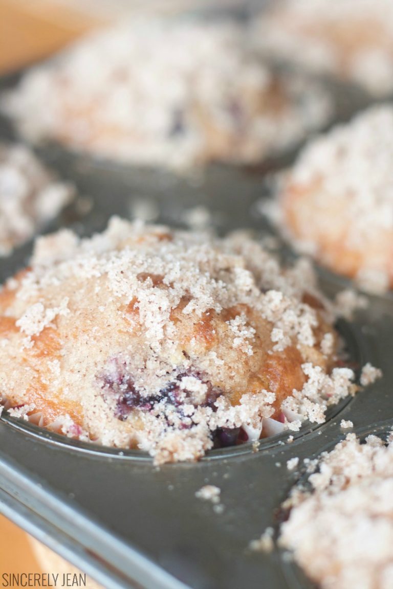 The Best Blueberry Streusel Muffins Sincerely Jean