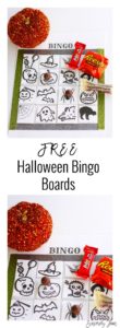 SincerelyJean.com brings you a free Halloween Bingo game for kids!