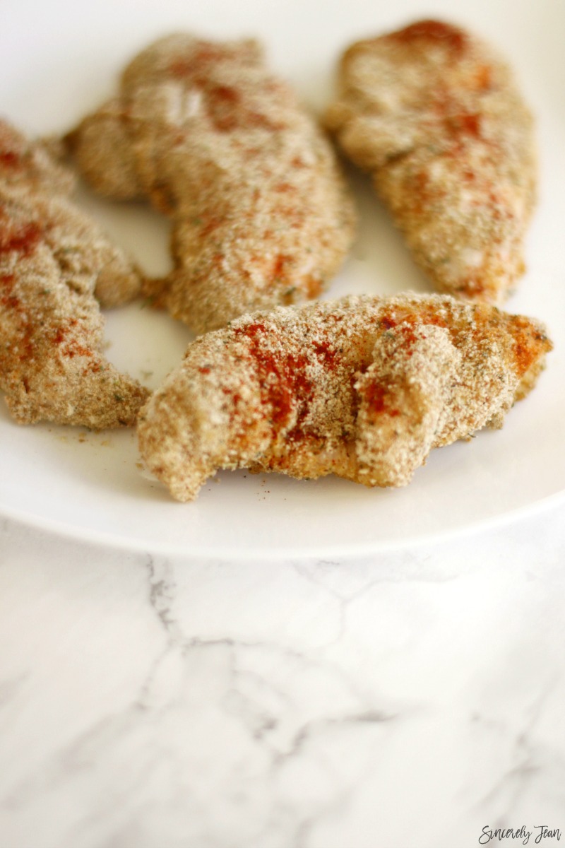 SincerelyJean.com five ingredient dinners: Try this chicken tender recipe that can be turned into a freezer meal