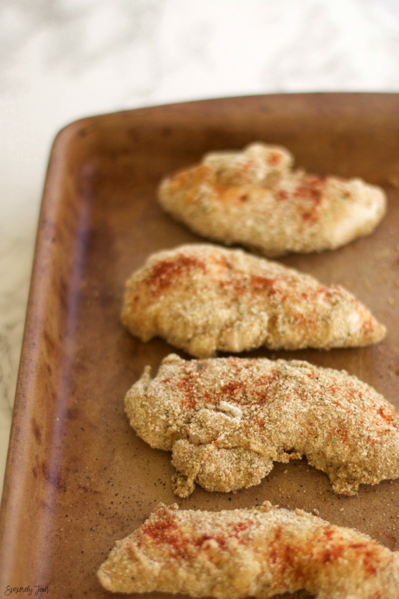 SincerelyJean.com freezer meal recipe - easy chicken tenders