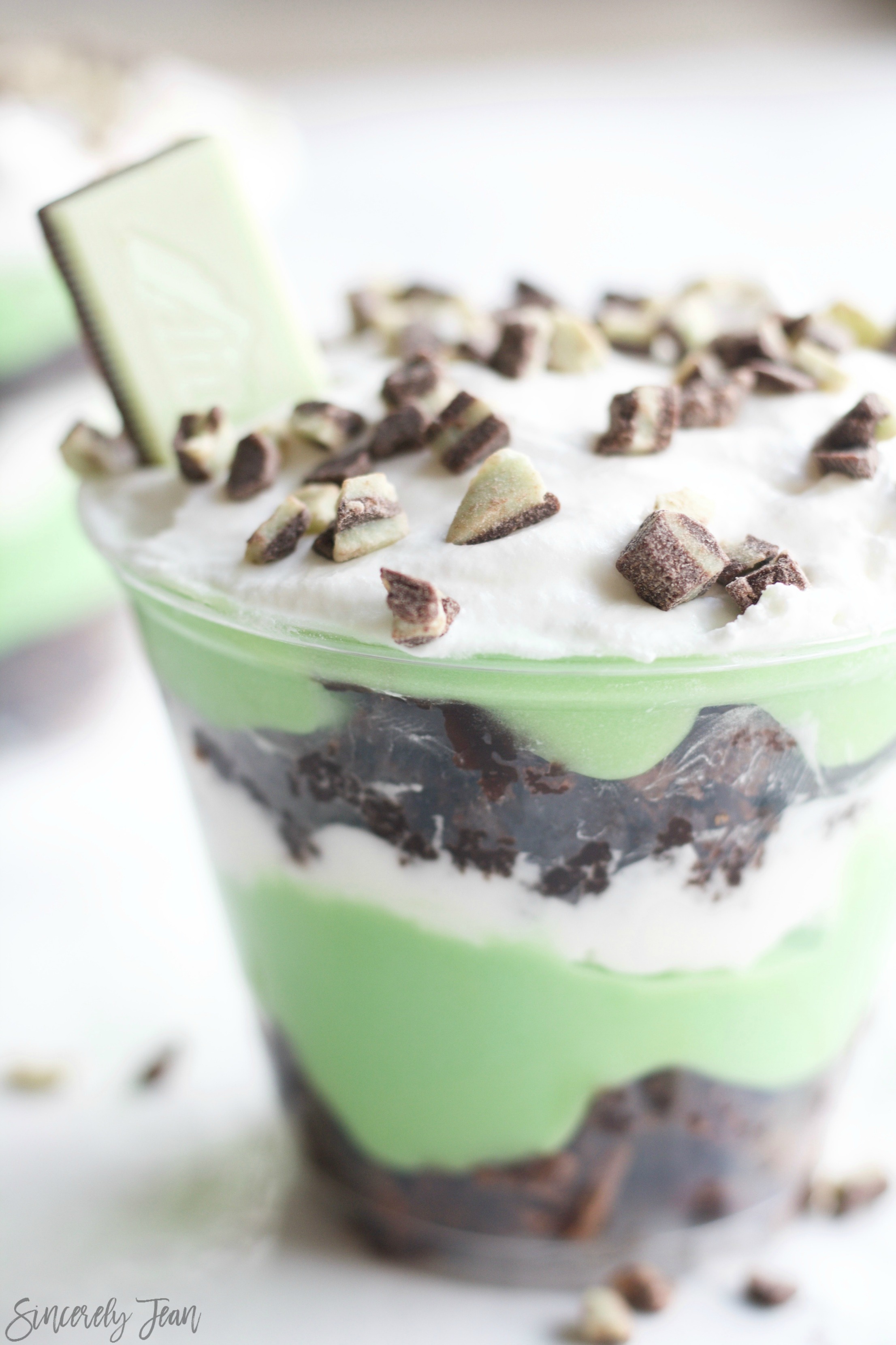 St. Patty's Day Parfait Sincerely Jean