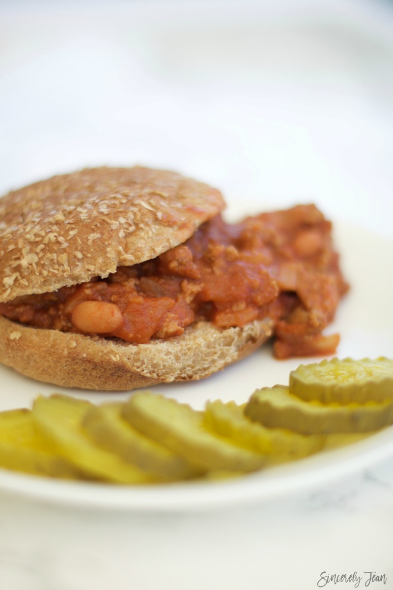 Healthy Sloppy Joes - Recipes by SincerelyJean.com