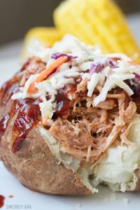 BBQ Pulled Pork Baked Potato