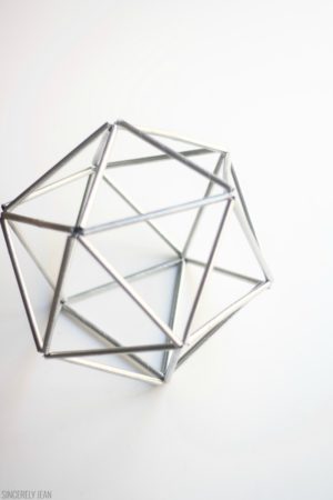 DIY Geometric Decor for $1 - Sincerely Jean