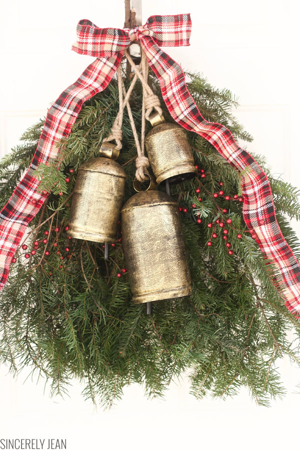 Christmas Bells Door Decoration- The 12 Days of Door Decor