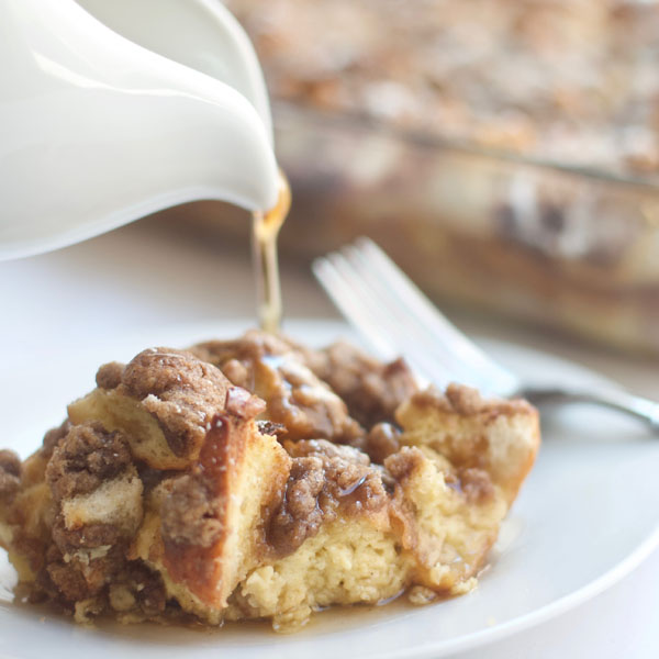 French Toast Bake - easy, best, fast, quick, breakfast, french toast, casserole