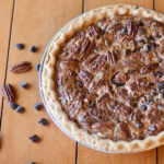 The Best Chocolate Pecan Pie - pie, chocolate, holidays, baking, easy, best