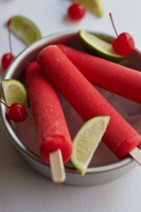 Sonic Cherry Limeade Popsicles are perfect for kids, filled with delicious fruit and are the best.