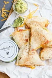 Spicy Tuna Melt Quesadilla, tuna melt, easy, sandwich, cheese, lunch, dinner, mexican, quesadilla, fish, healthy