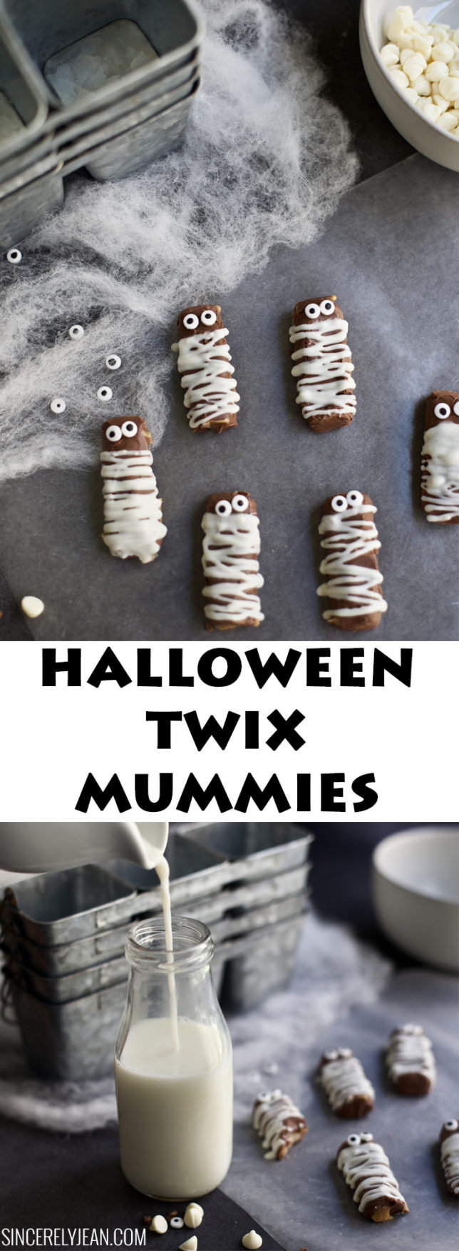 Halloween Twix Mummies - Sincerely Jean